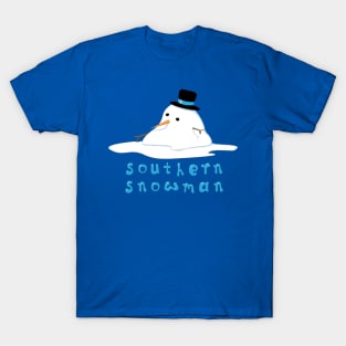 Southern Snowman T-Shirt